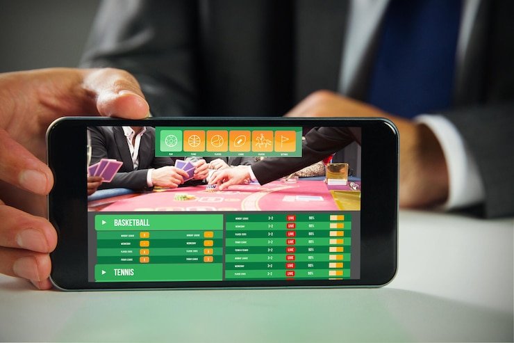 Number games selection interface on olk188 mobile